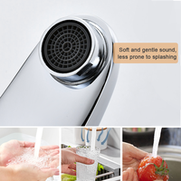Robinet de lavabo personnalisable à prix abordable pour appartement, villa, hôtel – Robinet de salle de bain avec capteur