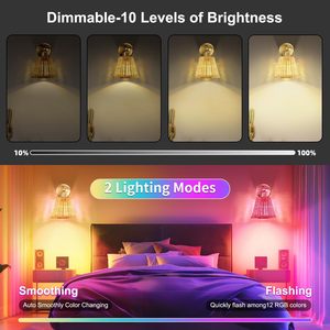 Minimalist Line Wall <b>Light</b> LED Stepless Remote Dimming Living Room Background Wall Dining Room Bedroom Decorative Wall <b>Light</b> - Product Image 4