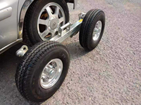 Chariot de remorquage robuste pour roues 2000 kg, outil de déplacement universel, pour réparation automobile, remorquage, remorque, cric de levage de voiture