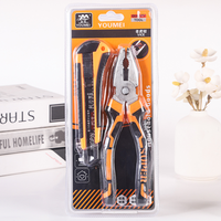 Ensemble d'outils à main A9774, 2 pièces, pince combinée et couteau, OEM, 1 dollar, outils de quincaillerie pour usage quotidien, kit d'outils