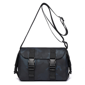 Hot Selling Nylon Fashion Anti-Theft Large Waterproof High Quality <b>Messenger</b> <b>Bag</b> Cross Body <b>Bag</b> Vintage Custom Letter Design <b>Men</b> - Product Image 4