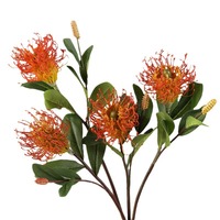 Fleurs artificielles, Queue de renard à tige unique, Fleurs en forme de coussin, Arrangements floraux de mariage, Décoration de la maison, Décoration de fête et d'événements