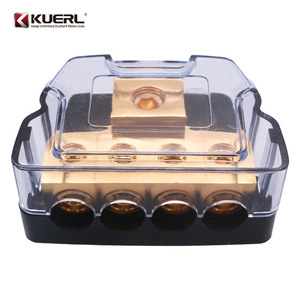 Caja de conexiones para cable de alimentación de coche Kuerl, divisor de cobre puro de 68x45x31mm para actualización de audio - Product Image 3