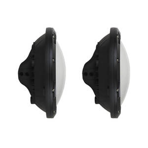 Phare de moto à LED bicolore 7 pouces 12V 60W 13 LED, étanche, avec 6500 lumens et garantie de 2 ans pour Wrangler - Product Image 4