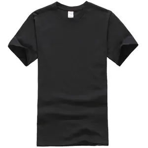 맞춤형 DIY 남성 짧은 소매 라운드 넥 100% 코튼 브랜딩 낮은 MOQ 자신의 로고 디자인 티셔츠