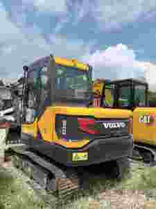 Mini-excavatrice Volvo EC55D d'occasion, 5,5 tonnes, excavatrice sur chenilles, système hydraulique d'origine - Product Image 3