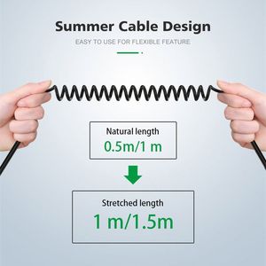 Wholesale 3.5MM Audio Aux to Type-C Cables USB a Male 3.5mm Headphones Audio Female Microphone Cables for Ip for Android - Product Image 3