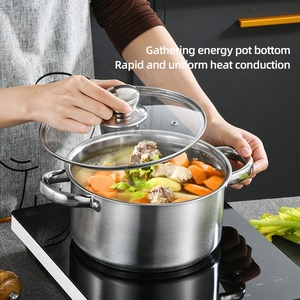 Hot <strong>Sale</strong> <strong>Pots</strong> <strong>and</strong> <strong>Pans</strong> 3 Piece Silver Stainless Steel Kitchen Ware <strong>Non</strong> <strong>Stick</strong> Cookware <strong>Set</strong> Cooking Dessini Cookware <strong>Sets</strong> - Product Image 4