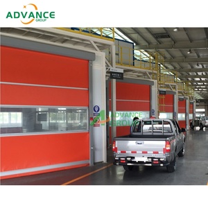 Nhà Máy bán hàng trực tiếp phổ biến tự động nâng tấm màn trập cửa tốc độ cao PVC xếp chồng cửa cuốn - Product Image 6