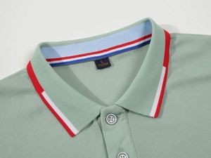 Prix de gros Fabricant chinois Tissu tricoté original uni brodé imprimé anti-plis à manches courtes pour hommes - Product Image 3