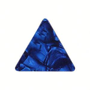 Púas de Celuloide Triangulares para Guitarra, Bajo y Ukelele, de 0.5-0.71-1.0mm, Coloridas, Antideslizantes, Varios Grosores, Venta al Por Mayor de Fábrica - Product Image 2