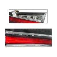 Feu arrière combiné Nafu à LED pleine puissance W16W, haute luminosité, en PC, à bordure incurvée, compatible Lexus GS 2016, pour marché secondaire automobile