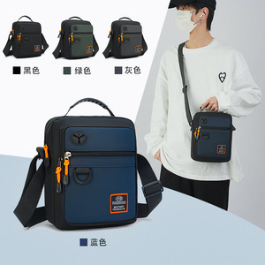 Men's Shoulder Bag Oxford Cloth Water Resistant Large Capacity Crossbody Bag For Everyday Use - Product Image 1