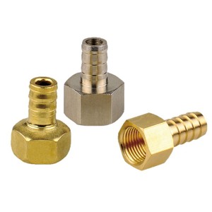 Rixin Machinery Metal Pagoda Connector Stainless Steel Nickel Plated Internal Thread Fittings Pneumatic Parts - Product Image 2