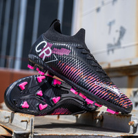 Unisex Lightweight Football Cleats High Top Fußballs chuhe Turf Futsal Outdoor Fußballs chuhe für Männer Jugend Cross-Border Sport fans