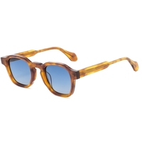 Lunettes de soleil polarisées carrées en acétate, tendance rétro classique, design vintage pour hommes et femmes, avec verres TAC