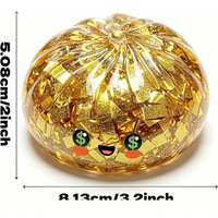 Jouet Squishy en caoutchouc thermoplastique, simulation de boulette de Shanghai, à presser pour la décompression, jouet torsadé