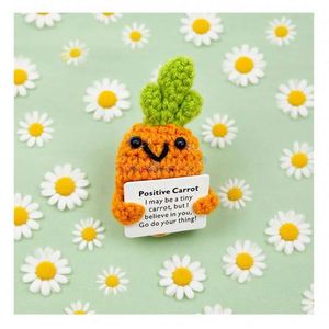 BIG SALE Toysrunner Customizable Color Crochet Macrame <b>Cute</b> Funny Potato Handmade Knitted <b>Doll</b> Toy for Home Office Car - Product Image 2