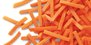 แผ่นแครอทแช่แข็ง Iqf ISO & Brc HACCP ได้รับการรับรองจากประเทศจีน - Product Image 2