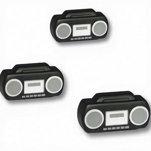 Juguete Antiestrés de Espuma PU con Forma de Radio, Personalizable con Logotipo, para Niños y Adultos, Promoción de Fábrica - Product Image 1