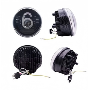 ไฟหน้า LED สีดำพร้อม DRL สีขาวสำหรับ <span class=keywords><strong>Vespa</strong></span> <span class=keywords><strong>GTV</strong></span> 6 Sei giorni <span class=keywords><strong>125</strong></span> 250 300 - Product Image 3