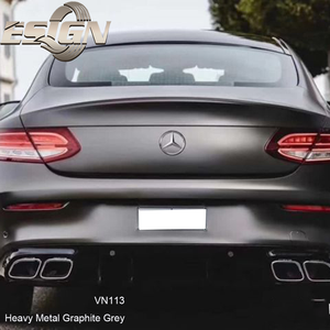 VN113หนักโลหะกราไฟท์สีเทารถไวนิลตัดสติกเกอร์ที่มีคุณภาพสูง - Product Image 2