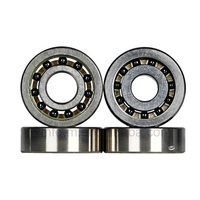 Waterproof Rodamientos Ruedas Patines 608 627 Inline Quad Speed Skate Overlap 11-Ball Si3N4 Black Hybrid Ceramic Bearing Scooter