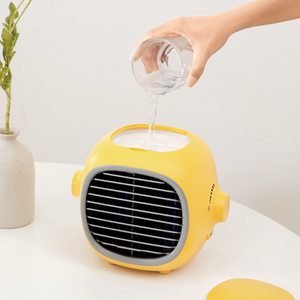 <span class=keywords><strong>Aire</strong></span> <span class=keywords><strong>acondicionado</strong></span> portátil para el hogar, miniventilador de refrigeración por agua y viento frío - Product Image 4