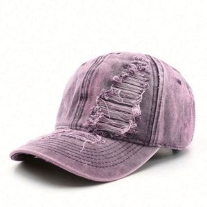 Casquette de baseball unisexe en coton de haute qualité, style streetwear sportif, effet vieilli, avec logo personnalisé, délavée, pour la vente en gros - Product Image 6
