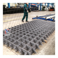 Matériaux de construction : Treillis de renforcement 2x2, fil de fer à faible teneur en carbone 6x6, soudé, à trous carrés, pour béton