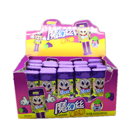 Gel capillaire magique en forme de bonbon liquide Crazy Hair, emballé en boîte, pour enfants, saveur menthe et yaourt, vente en gros