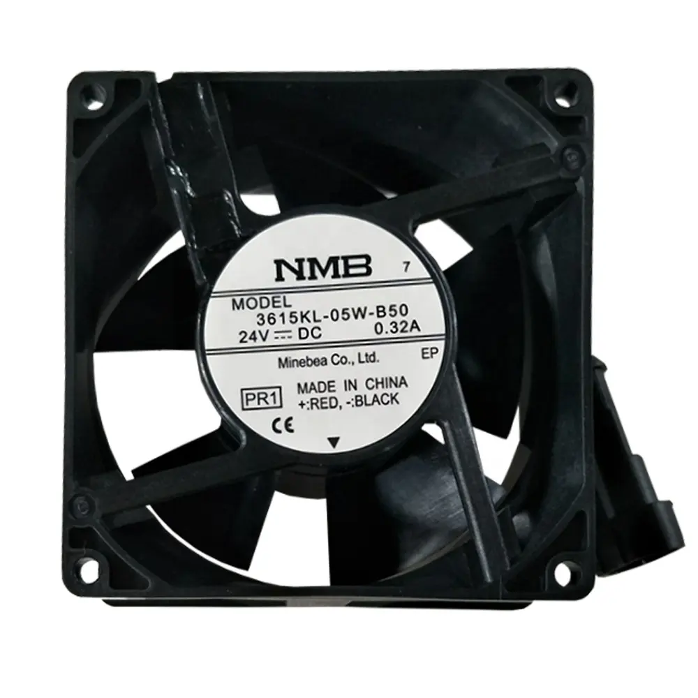 Original Brand New NMB 3615KL-05W-B50 24V 0.32A 90*90*38mm 3.12W für ABB Inverter fan 3615KL-05W-B70