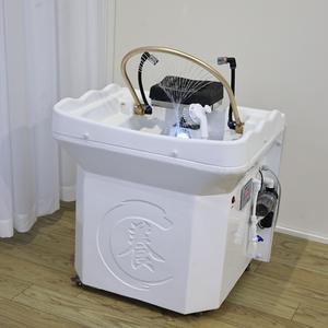 Mangkuk pijat Thai Salon Modern, sampo portabel dengan tangki air untuk tata rambut tanpa pemipaan untuk Spa Kecantikan kepala - Product Image 5