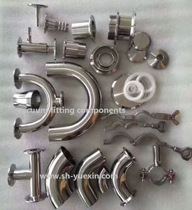 Ensemble <span class=keywords><strong>de</strong></span> raccords rapides sanitaires 3A Tri Clamp & Raccords <span class=keywords><strong>de</strong></span> tuyau à extrémité <span class=keywords><strong>de</strong></span> bride filetés mâle et femelle en acier inoxydable - Product Image 3