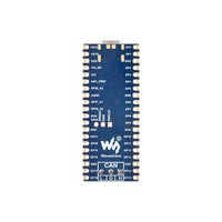 Waveshare RP2350 CAN Development Board Raspberry Pi RP2350A Mikrokontroler Dual-core, Pengontrol CAN XL2515 Terpasang