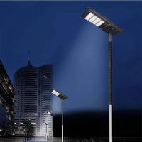 Lampe solaire hybride intégrée IP65 DC 6V pour éclairage public, étanche, LED extérieure, montage mural, alliage d'aluminium, garantie 2 ans