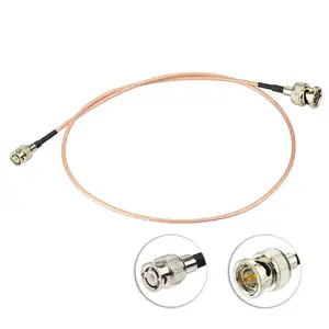 Коаксиальный кабель Superbat 75 Ом, прямой кабель BNC-BNC RG179 для камеры видеонаблюдения, кабель 3g 6g 12 sdi bnc