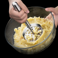 Ustensile de cuisine en acier inoxydable, presse-purée manuelle pour aliments complémentaires pour enfants, presse-purée pour pommes de terre