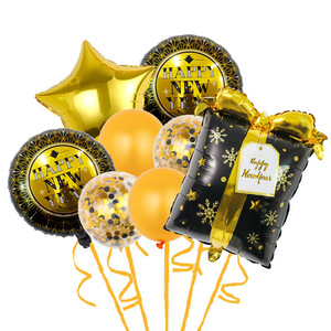 Décoration de fête nouvel an <span class=keywords><strong>2023</strong></span>, ensemble de ballons en aluminium de 18 pouces pour la décoration du joyeux nouvel an - Product Image 6