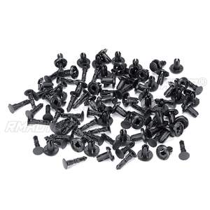50pcs 8mm Car Door <b>Trim</b> Panel <b>Clips</b> Auto Door Panel Push Rivet Fastener Retainer Universal for Toyota/Honda - Product Image 2