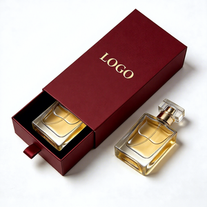 Scatola Regalo <span class=keywords><strong>di</strong></span> Lusso Personalizzata in <span class=keywords><strong>Cartone</strong></span> Nero Riciclabile <span class=keywords><strong>per</strong></span> Profumo, Vuota, con Cassetto Estraibile e Schiuma Interna, 10ml 30ml 50ml - Product Image 3
