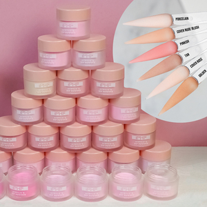 공장 도매 새로운 색상 맞춤형 개인 라벨 3-in-1 개인 네일 디핑 아크릴 파우더 - Product Image 1
