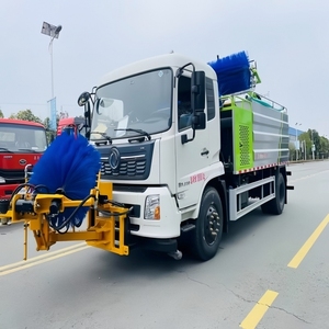 Véhicule de nettoyage de tunnels routiers Dongfeng 4*2, véhicule de nettoyage de tunnels par aspiration, camion de lavage de tunnels - Product Image 2