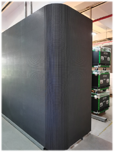 3D กลางแจ้งกันน้ำหน้าจอพิกเซล LED ขนาด4.81มม. แผงโค้ง10มม. สำหรับร้านค้าปลีกนิยายวิทยาศาสตร์ - Product Image 5