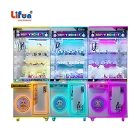 Machine à Poupées à Monnayeur Personnalisée Lifang, Grue d'Arcade Pas Chère, Jouet en Peluche à Pincer, Jeu de Cadeaux à Gagner avec Accepteur de Billets et Monnaie