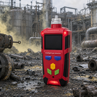 Détecteur de gaz O2 H2S NH3 CO pour entrepôt frigorifique, moniteur d'ammoniac pour installation de réfrigération, unité d'alarme antidéflagrante à aspiration par pompe