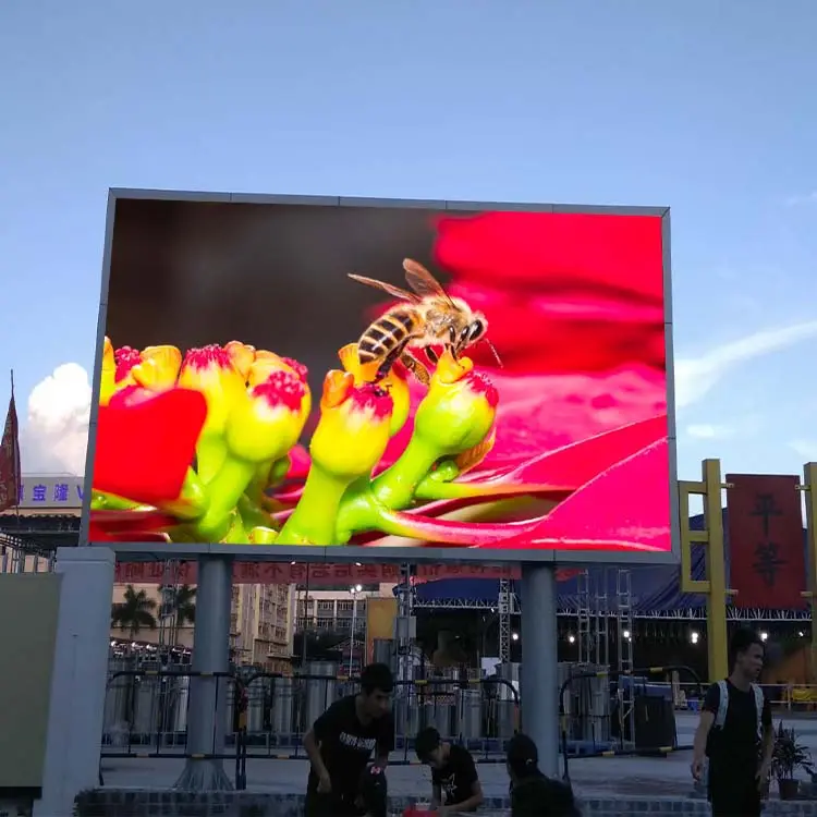 Hoge Kwaliteit Super Heldere Waterdichte Outdoor Led Display P8/P10 Outdoor Reclame Billboard