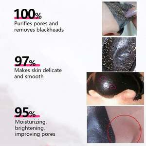 Removedor de Puntos Negros, Tiras para Poros de la Nariz, Mascarilla Exfoliante de Limpieza Profunda, Servicio de Fabricación OEM para el Cuidado de la Piel - Product Image 3