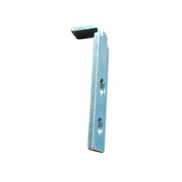 Support de montage de capteur en acier inoxydable usiné CNC de haute précision sur mesure avec brochage