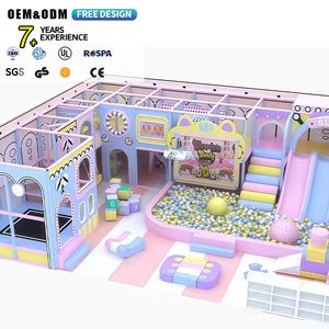 Equipo de Juegos Interior Premium para Niños con Acolchado Suave y Lujoso y Diseño Elegante para Resorts de Alta Gama - Product Image 1